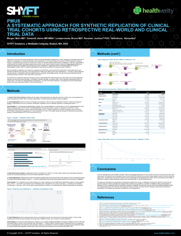 A Systematic Approach For Synthetic Replication Of Clinical Trial ...